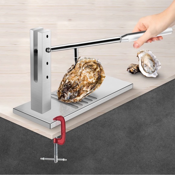 Oyster Shucker Machine Tool Set, Oyster Clam Opener, Knife, Hotel Buffets Homes - Picture 12 of 13